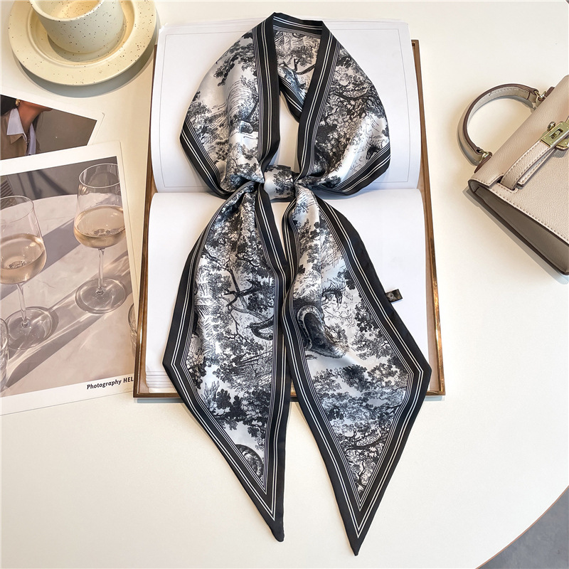 Luxury Bags Duffle - Luxury Long Neckerchief Skinny Hair Bands