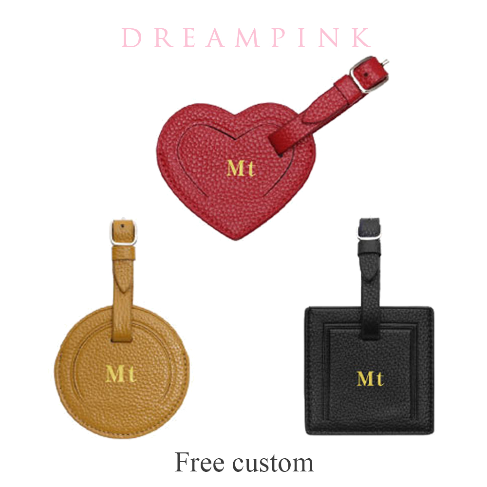Luxury Bags Luggage - 100% Genuine Leather Travel Luggage Tag