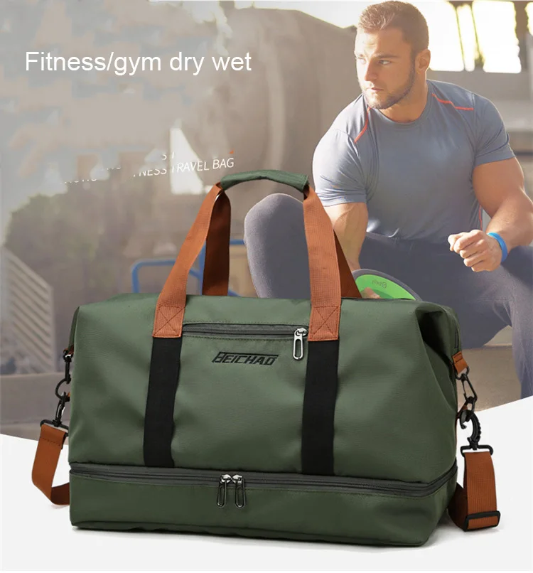 Weekender Bag Duffle - Travel Gym Bag Short-distance Luggage Portable