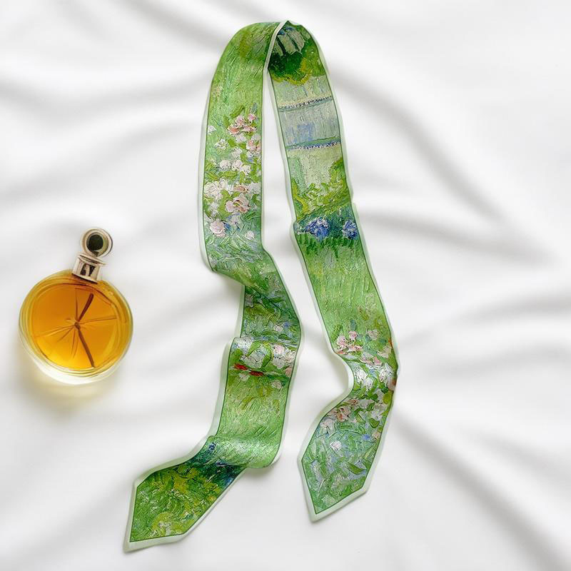 Luxury Bags Duffle - Prints Long Hairband Skinny Neckerchief Women