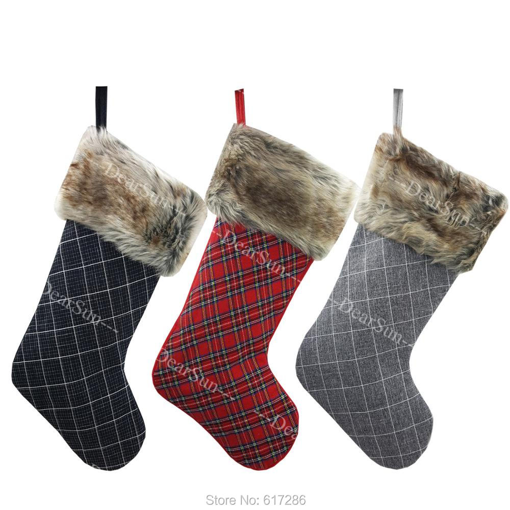 Luxury Bags Sale - 2018 New 3pcs/set Luxurious Christmas Stocking