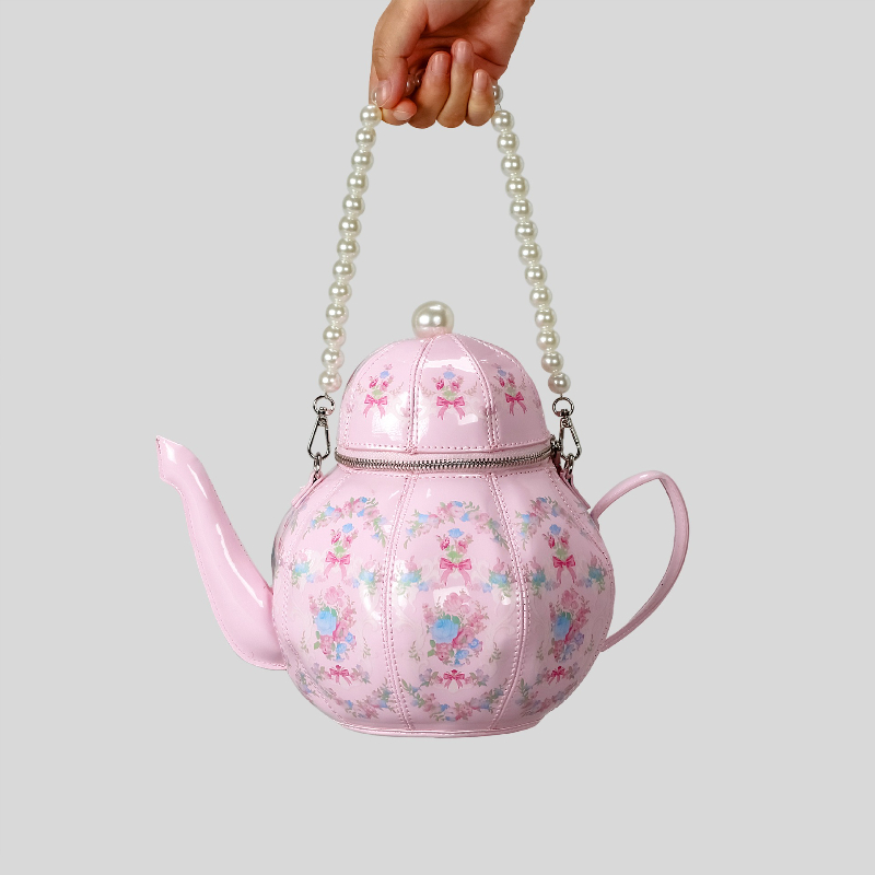 Pearl Chain Teapot Crossbody B - Luxury Bags On Sale recension och pris