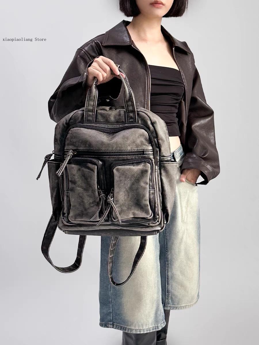 Luxury Soft Washed Pu Leather  - Luxury Bags Girls recension och pris