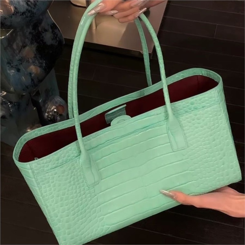 Vintage Green Tote Bag Women F - Luxury Bags Green recension och pris