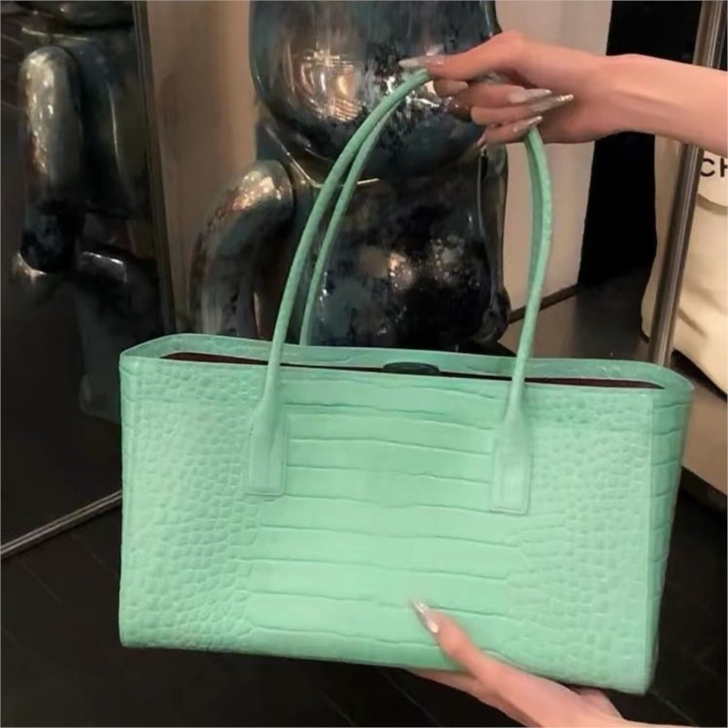 Vintage Green Tote Bag Women F - Luxury Bags Green recension och pris