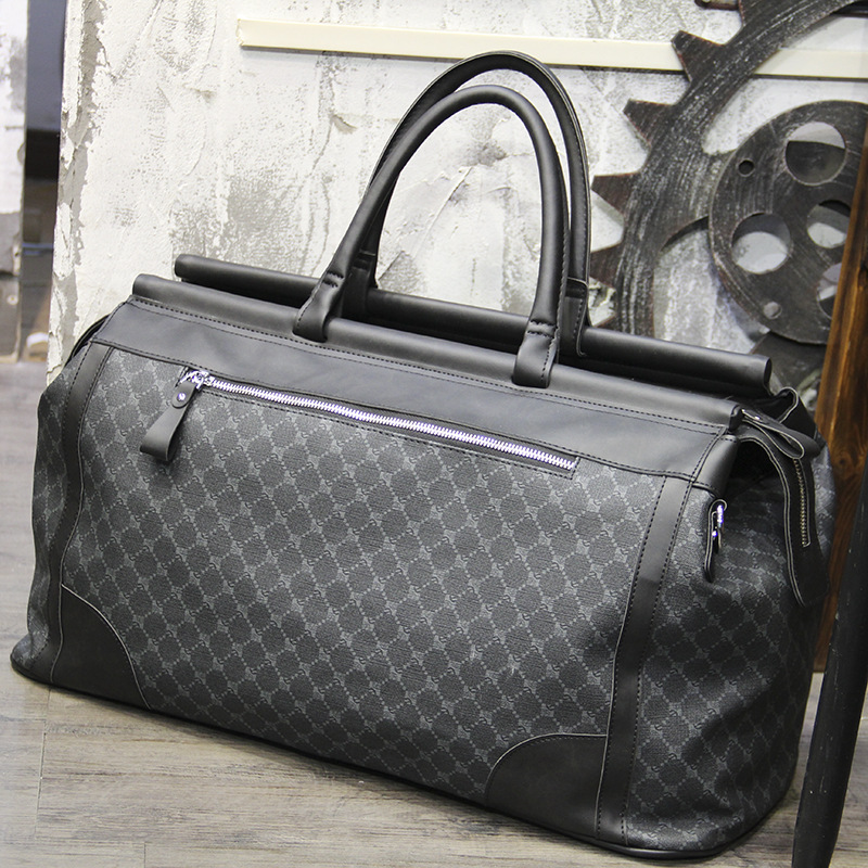 Fashion Plaid Travel Bag Men H - Luxury Bags Luggage recension och pris