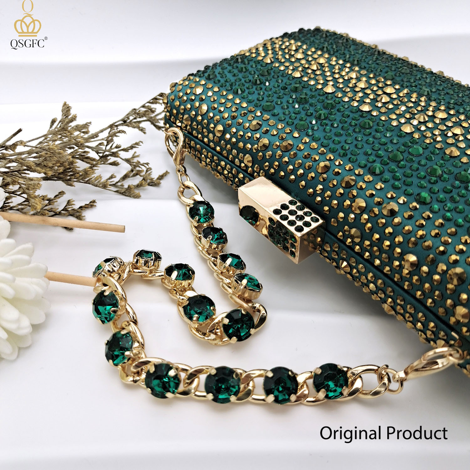 2026 Nigerian Women Heel Ladie - Luxury Bags Green recension och pris