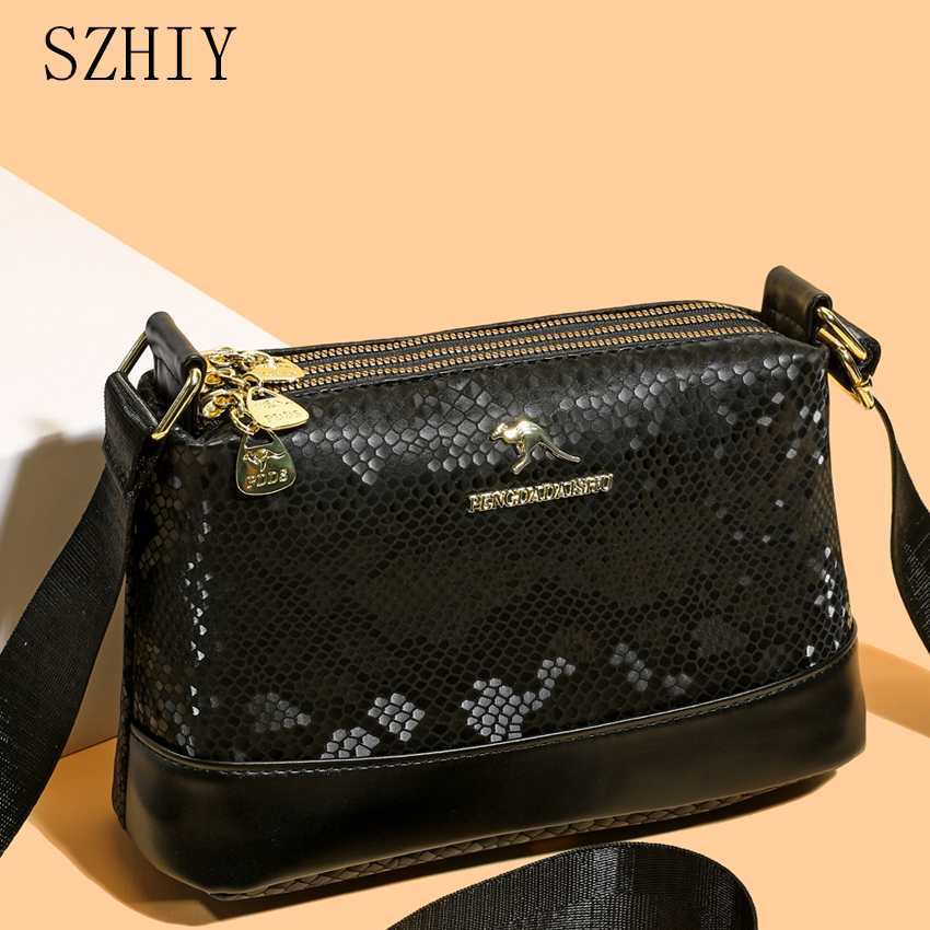 Snake Patterned Shoulder Bag W - Luxury Bags Girls recension och pris