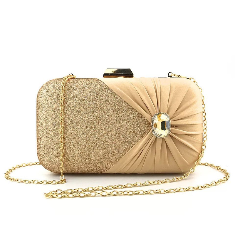 Silver Luxury Crystal Evening  - Luxury Bags Green recension och pris