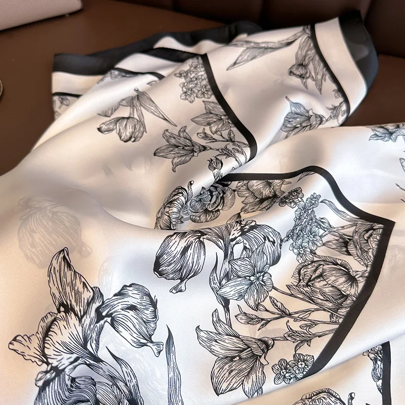 70*70cm Luxury Floral Print Si - Luxury Bags Duffle recension och pris