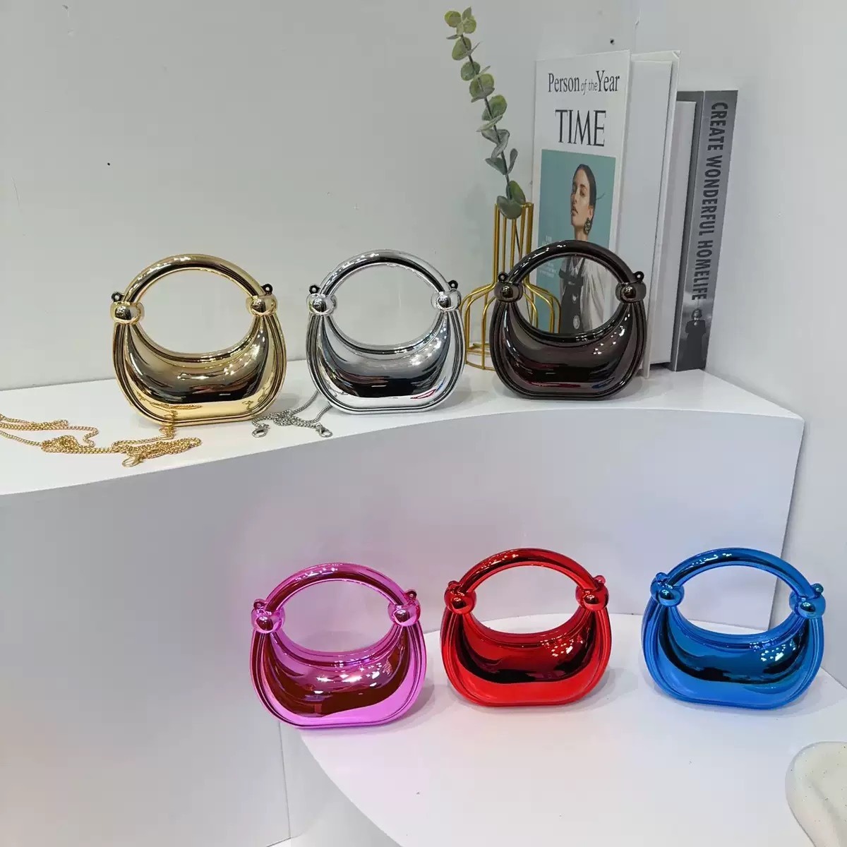 Mini Golden Evening Bag Purses - Luxury Bags Duffle recension och pris